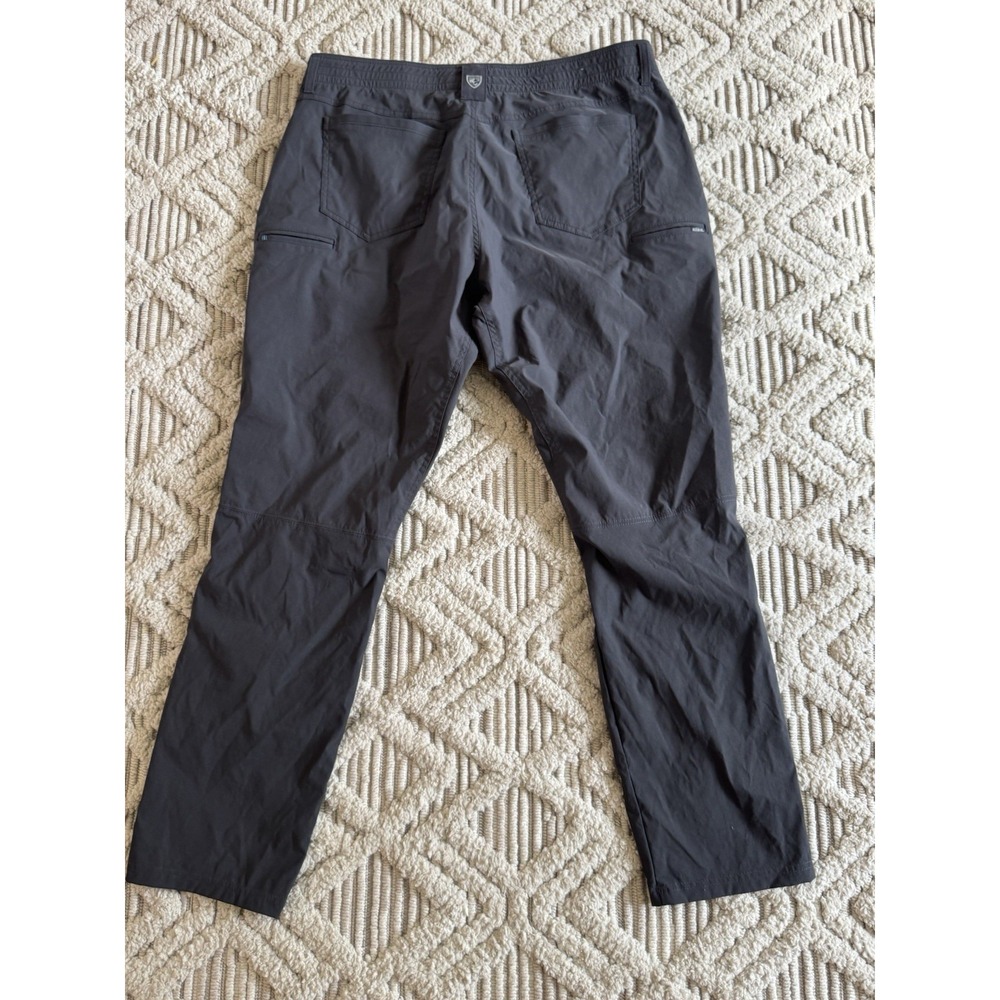 Kuhl‎ Men's Renegade Hiking Pants in Gray Size 38 X 32 Zippered Pockets - Picture 2 of 6